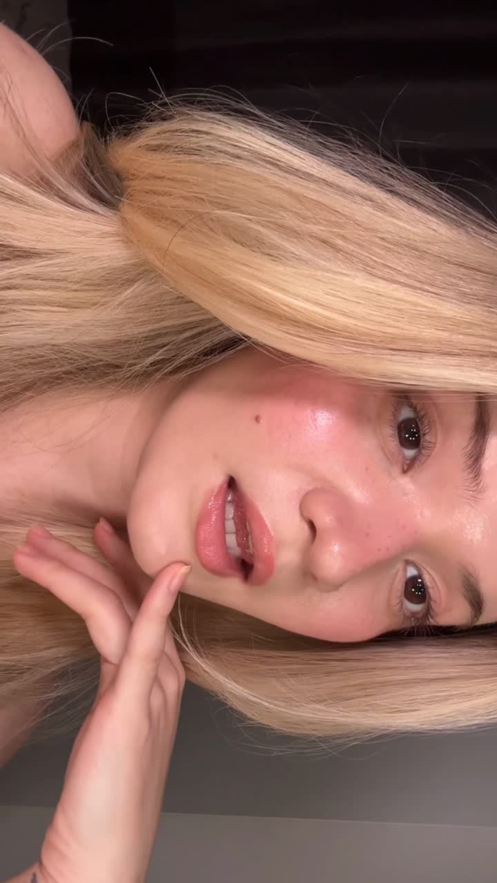 Beauty content: hair and glow